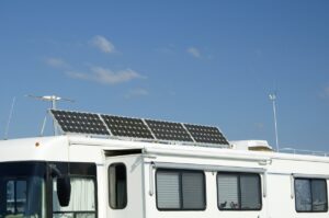 Eté comme hiver, panneaux solaires pour camping car